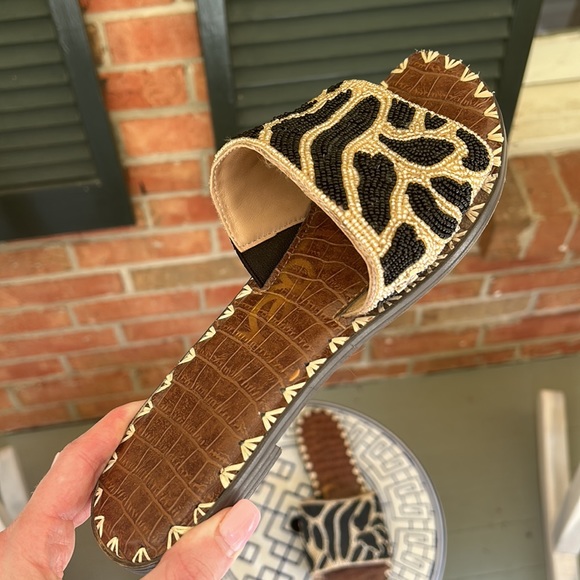 Sam Edelman beaded sandal - Picture 2 of 2